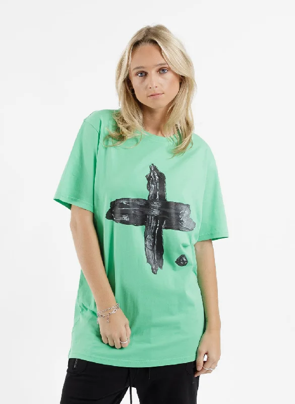 Women's Blouse with Rounded CollarStaple Tee - Big Plus