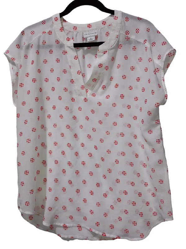 Women's Blouse with TasselsBlouse Short Sleeve By Liz Claiborne  Size: M