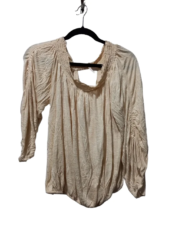 Women's Blouse with Shawl CollarBlouse Long Sleeve By Free People  Size: S