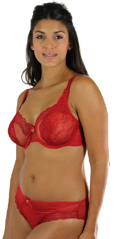 plus-size underwire balconette brasAshley Lace "Seduction" Bikini - #30632