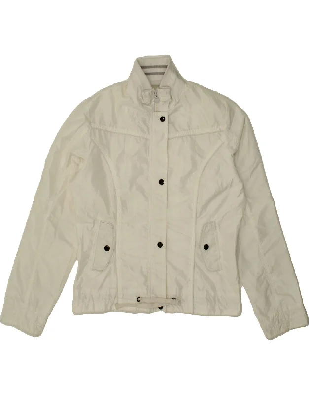 Women's Puffer CoatsCARRERA Womens Bomber Jacket UK 14 Medium White