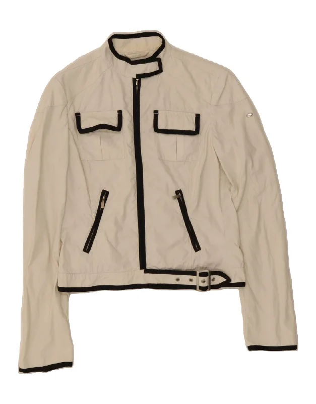 Women's PeacoatsBROOKSFIELD Womens Utility Jacket IT 42 Medium White Polyamide