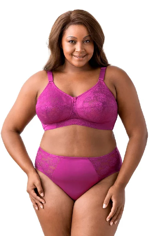 lace-embellished bralettesMake It Lace Panty 3503 Fuchsia