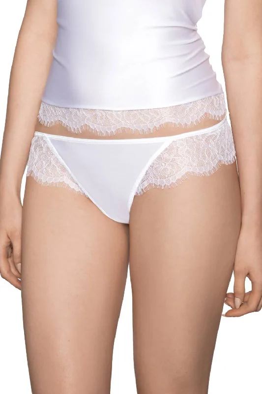 high-compression shapewear for partiesRoza Erii White Thong