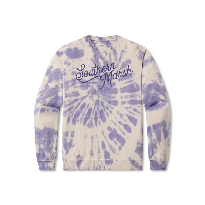 Women's Hooded Sweatshirts with Spandex LiningSEAWASH™ Sweatshirt - Tie-Dye Spiral