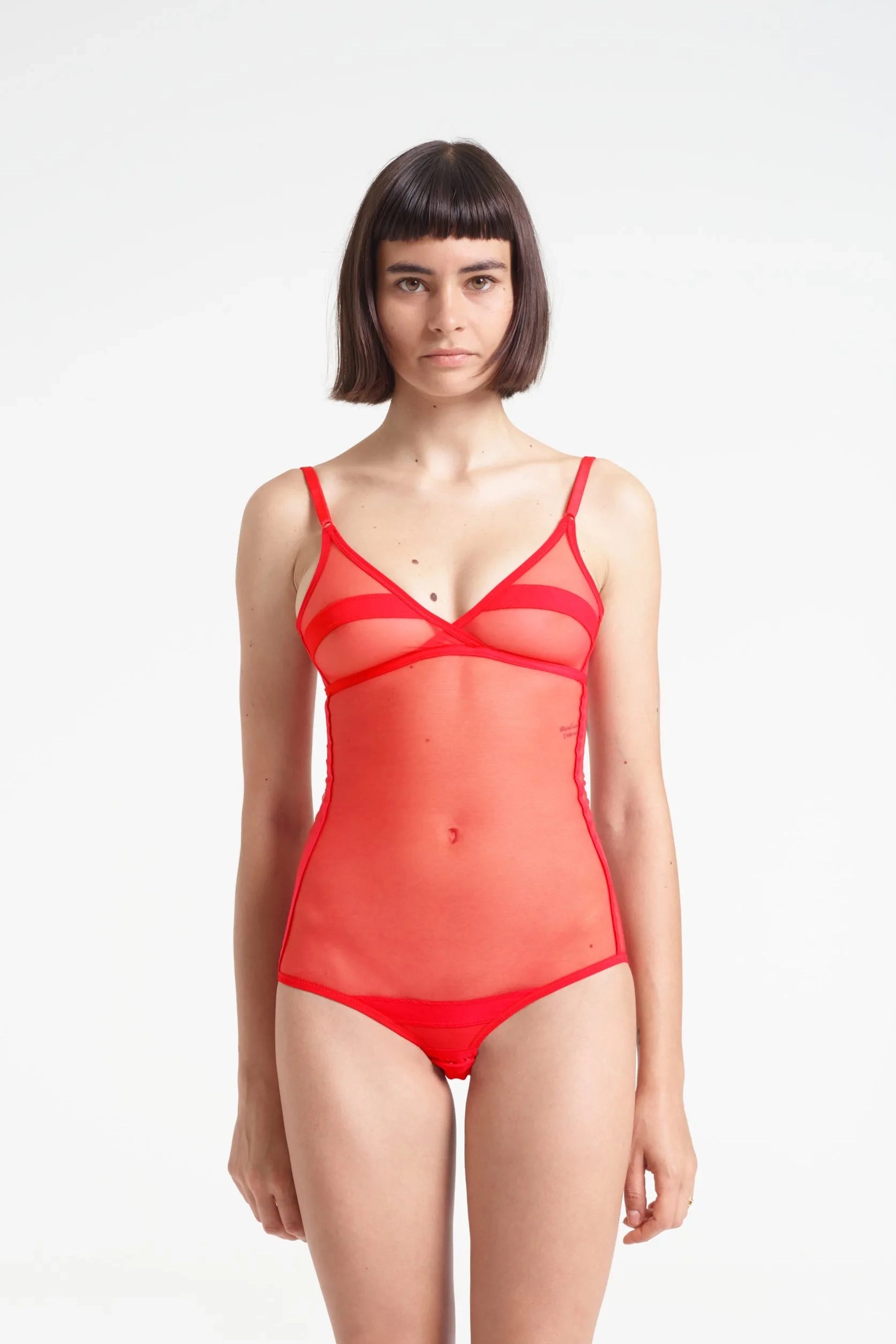 convertible strap nursing brasYasmine Eslami | Serena, Bodysuit (Kiss Red)