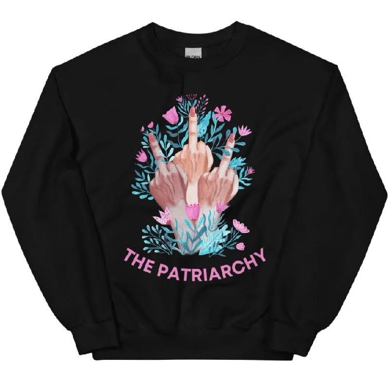 Women's Hooded Sweatshirts with Relaxed WaistFuck The Patriarchy -- Sweatshirt