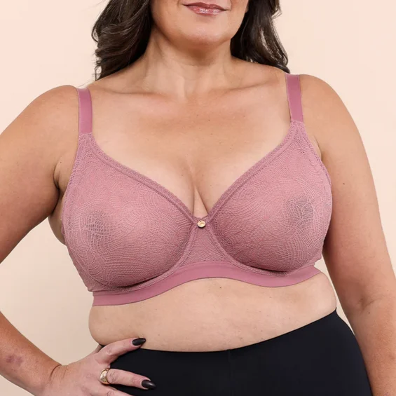 wireless nursing brasZoe Seamless Full Cup Berry