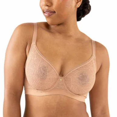 plus-size mastectomy brasZoe Seamless Full Cup Cafe Au Lait