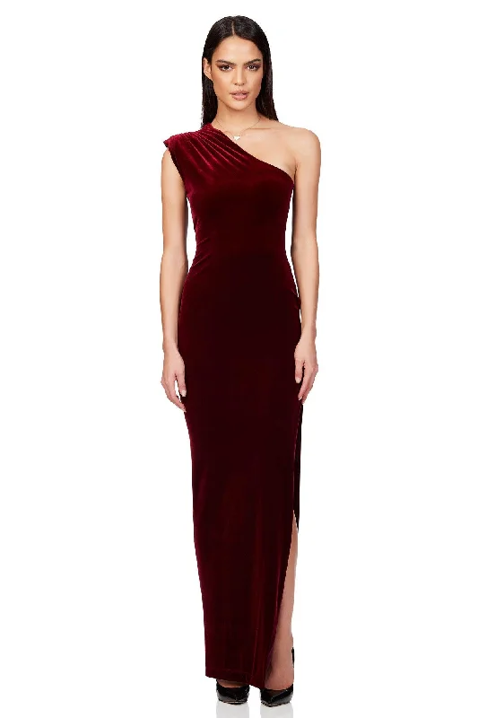 Women's Sheath DressesNookie Rumi Gown - Wine