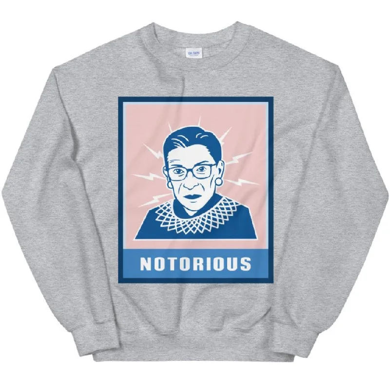 Women's Hooded Sweatshirts with Stretch WaistNotorious RBG -- Sweatshirt