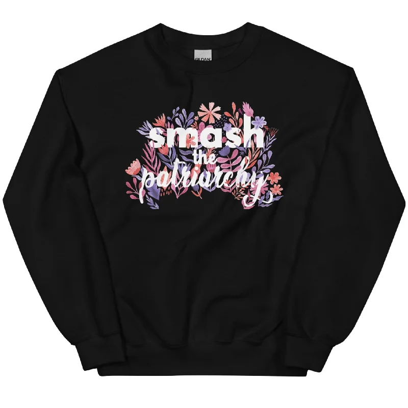 Women's Hooded Sweatshirts with Flannel LiningSmash The Patriarchy -- Sweatshirt