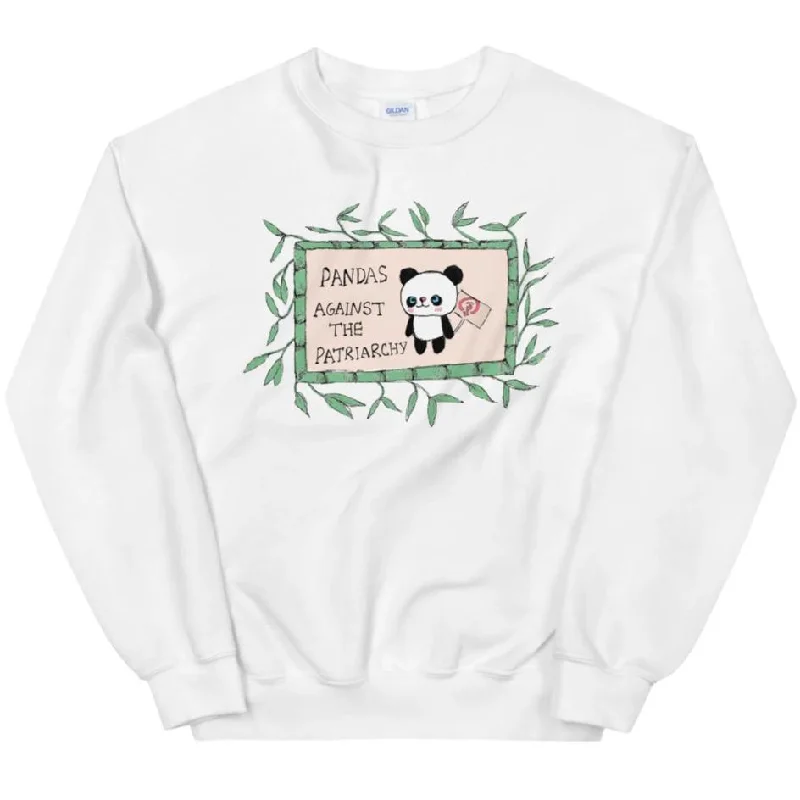 Women's HoodiesPandas Against The Patriarchy -- Sweatshirt