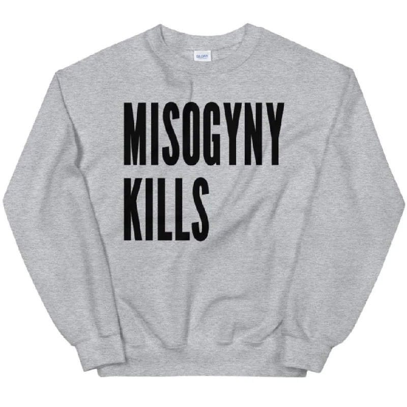 Women's Hooded Sweatshirts with Tie-Dye LiningMisogyny Kills -- Sweatshirt