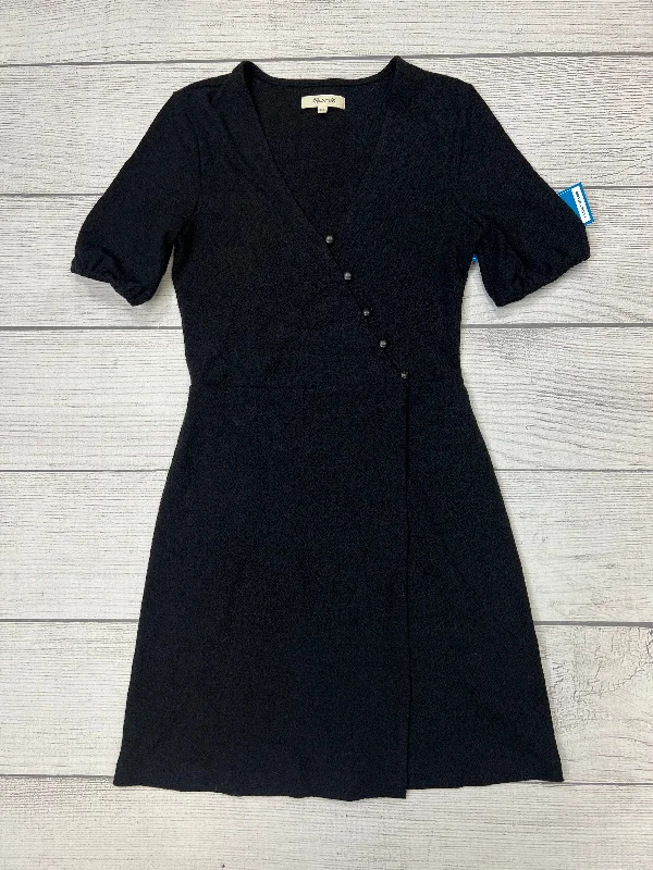 Women's High-Neck DressesBlack Dress Casual Short Madewell, Size Xxs