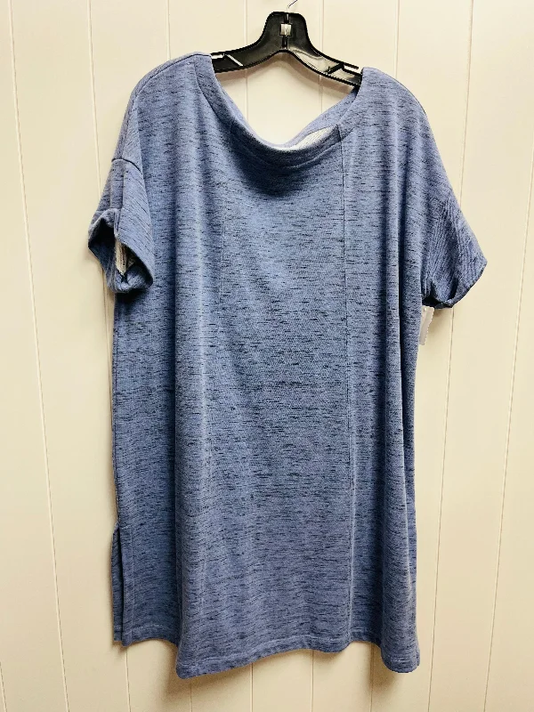 Women's Pencil DressesBlue Dress Casual Short J. Jill, Size Xl