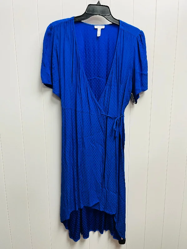 Women's Sweetheart-Neck DressesBlue Dress Work Leith, Size Xl