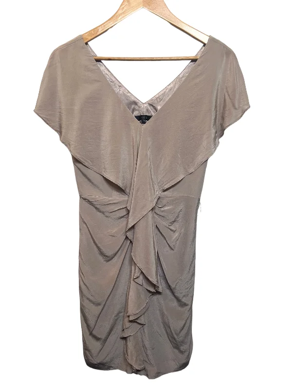 Women's Bell-Sleeve DressesWomen’s Dark Cream Satin Dress (Size M)