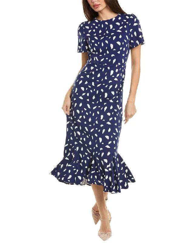 Women's Narrow-Neck DressesLyra & Co Midi Dress